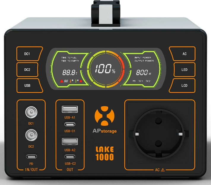 Зарядная станция PowerStation 1000W 1051Wh