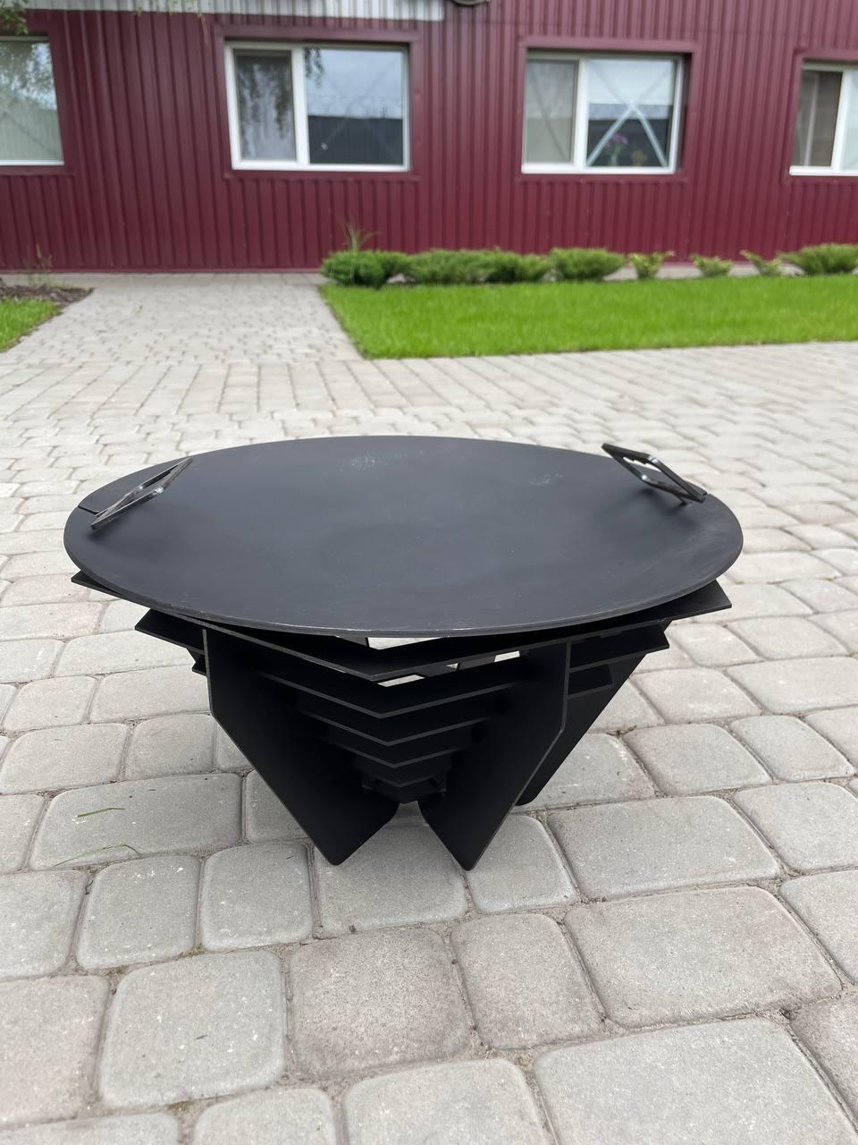 Чаша для костра/подставка к сковороде Steelagro Чаша Грааля крашеная 260x450x520 мм (SA-05-004.7) - фото 3