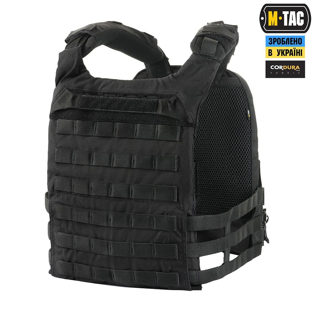 Плитоноска M-Tac Cuirass QRS XL Gen.II Black (AM0000293) - фото 2