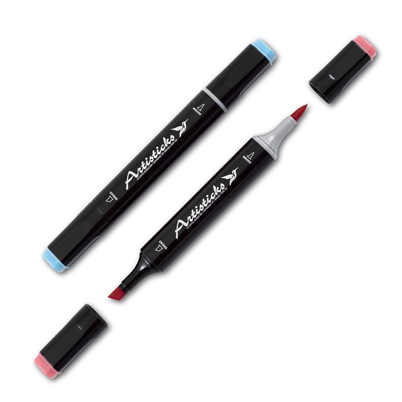 Набір двосторонніх скетч маркерів для малювання Touch 60 шт. (HA-223) - фото 4 Набір двосторонніх скетч маркерів для малювання Touch 60 шт. (HA-223) - фото 4