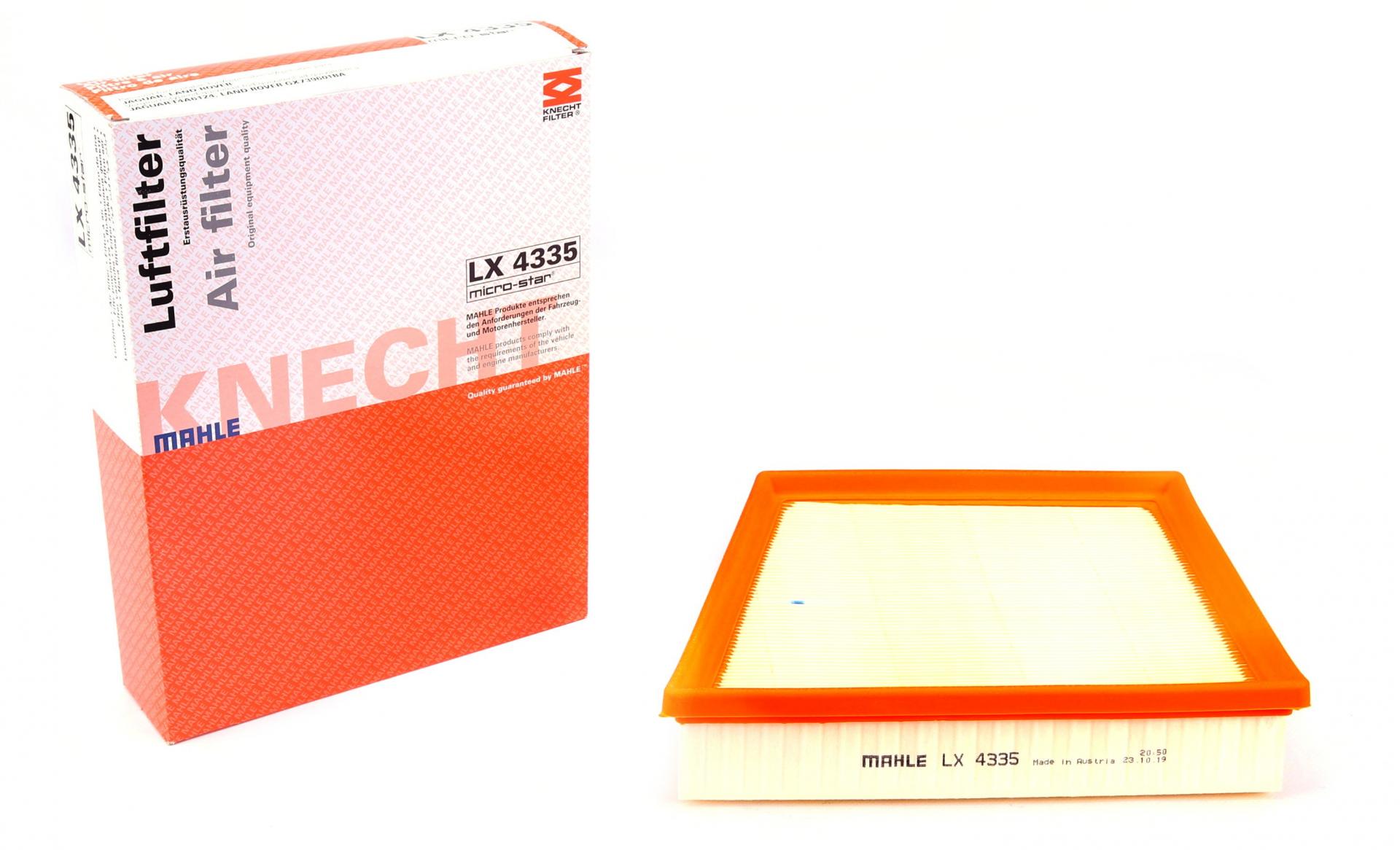 Фильтр воздушный KNECHT для Jaguar XE/XF/Land Rover Range Rover 2,0/3,0D 17- (LX 4335)