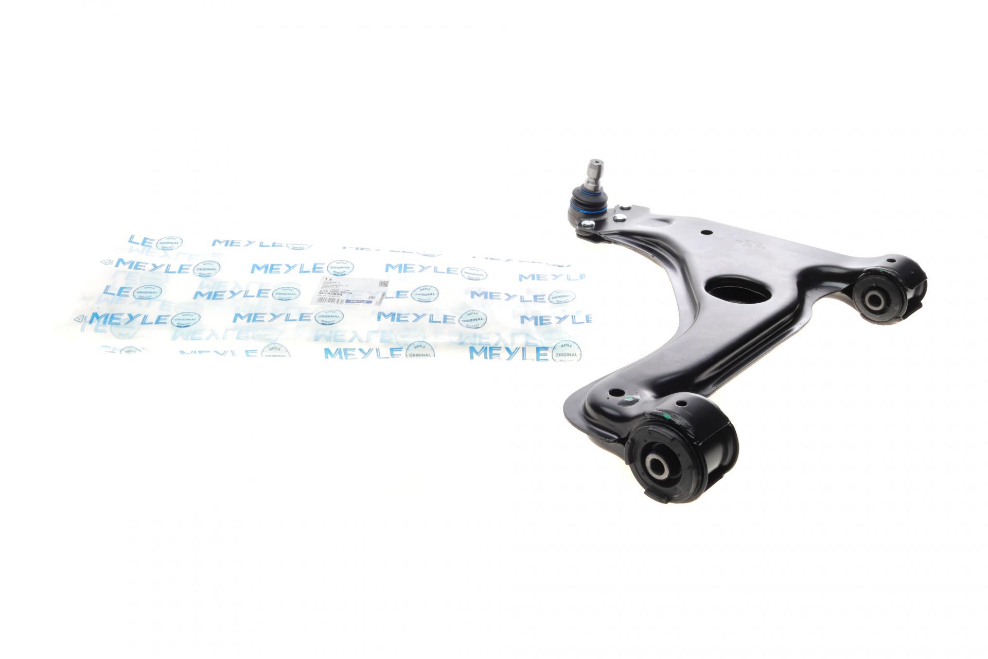 Важіль підвіски Meyle передній/знизу L Opel Astra H 04-14/Meriva B 10-17/Zafira B 05-15 з кульовим (616 050 0019)