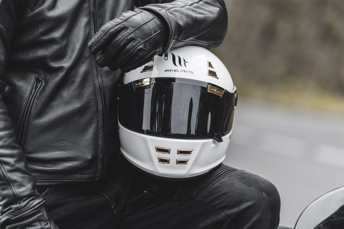 Мотошлем MT HELMETS Jarama Solid S Gloss White (25136) - фото 31