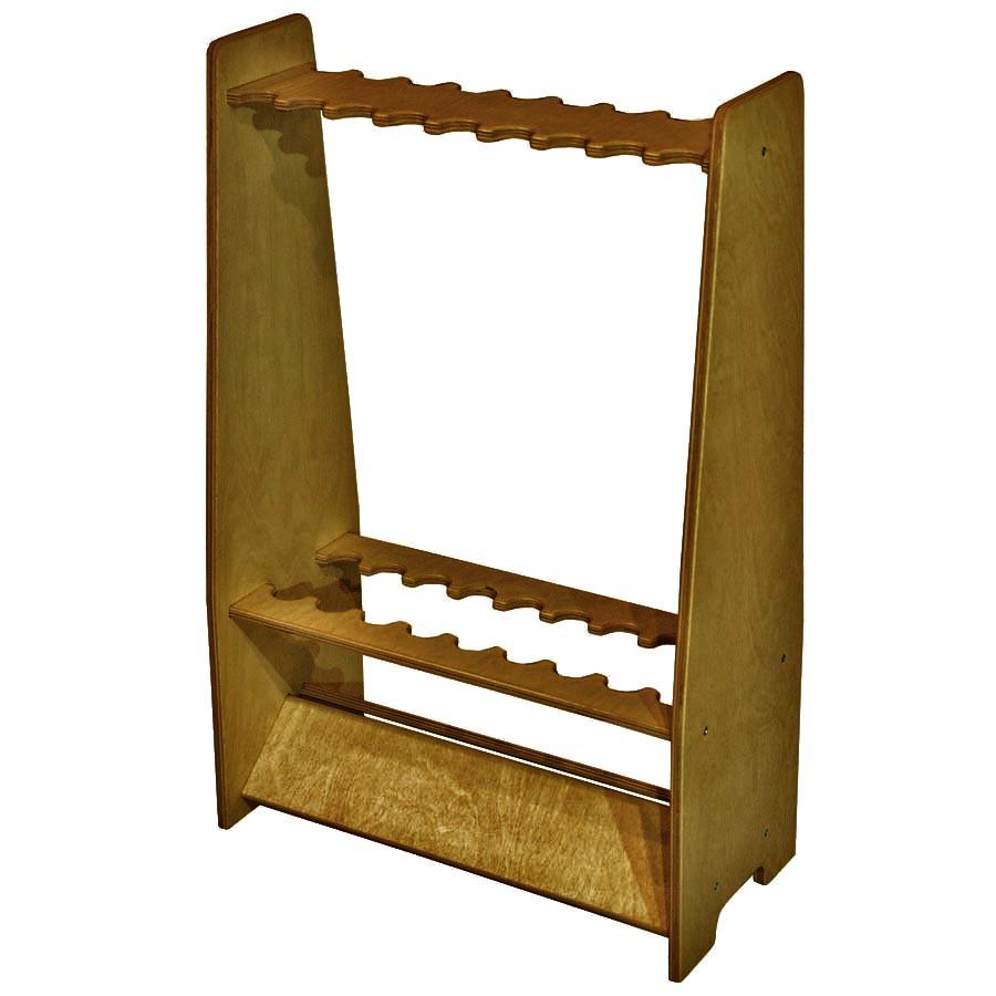 Органайзер для удочек из дерева Тамбукан Сиена (РЫБ-000905)