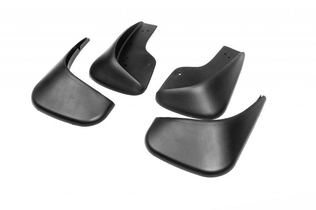 Брызговики Premium Dongmart для Volkswagen Caddy 2004-2010 гг. резинопластик Черный