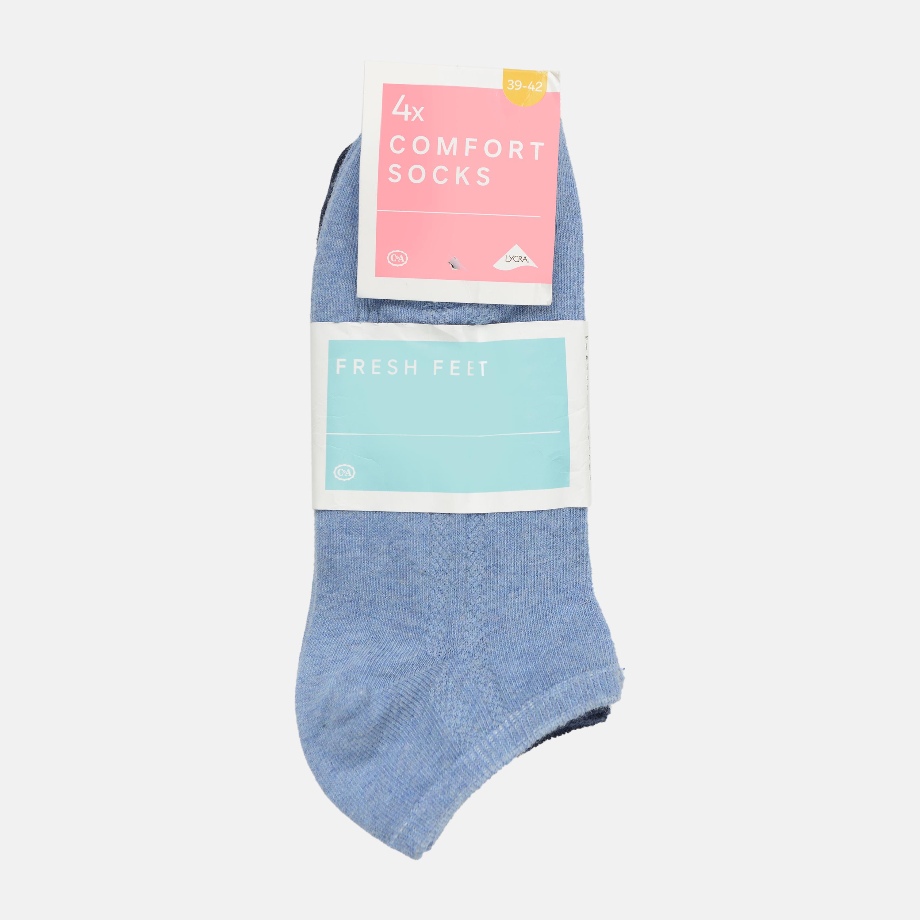 Шкарпетки C&A р. 39-42 4 шт. Синій (2242679440601)