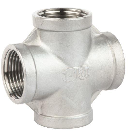 Крестовина с внутренней резьбой 1/2 нержавеющая сталь AISI316 (27615389) - фото 2 Крестовина с внутренней резьбой 1/2 нержавеющая сталь AISI316 (27615389) - фото 2