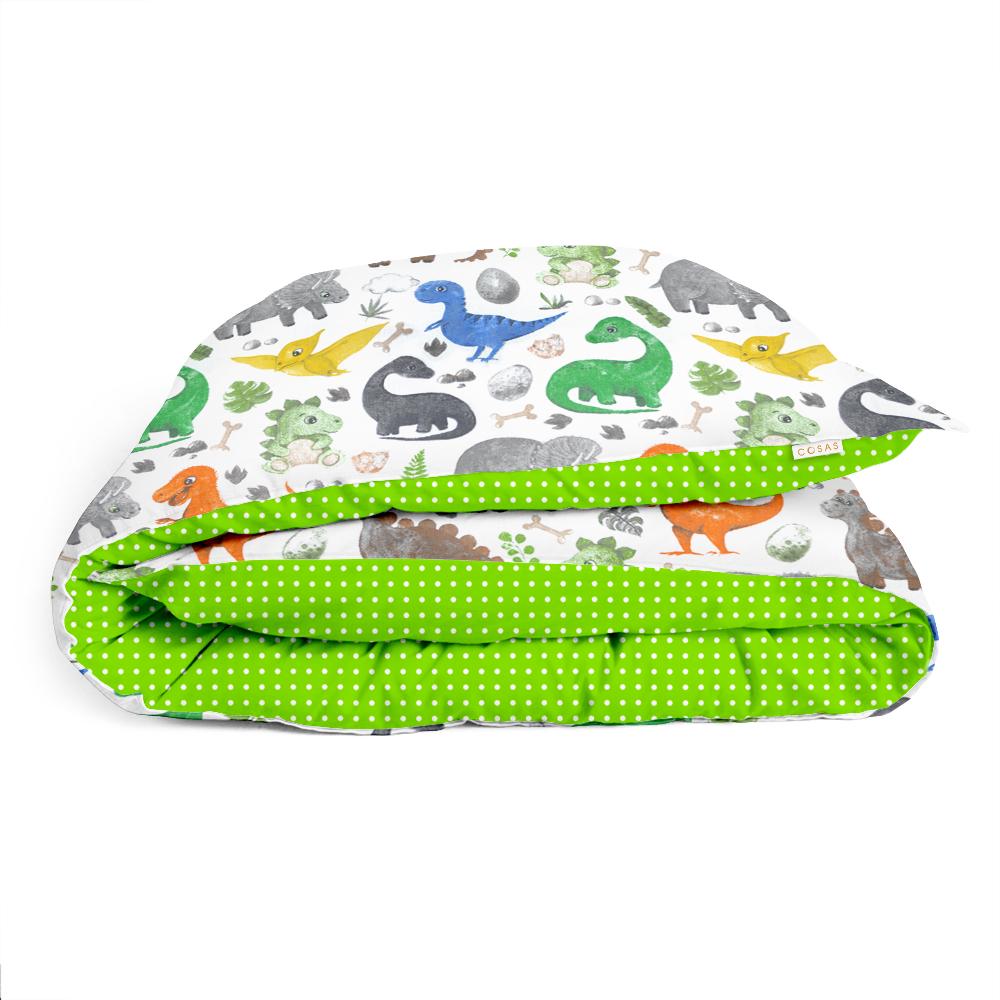 Пододеяльник детский Cosas Dino Color Terrakot 110х140 см (4822052084571)