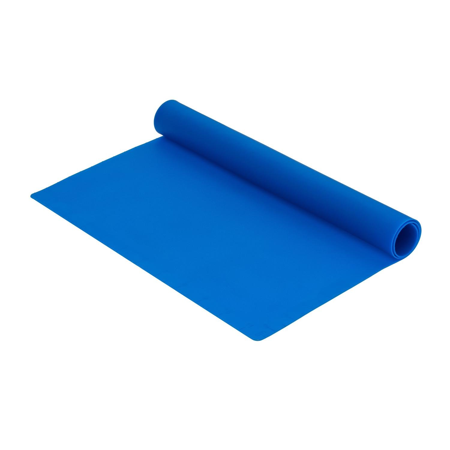 Килимок для розкочування тіста 30х40 см Синій (87159) - фото 4