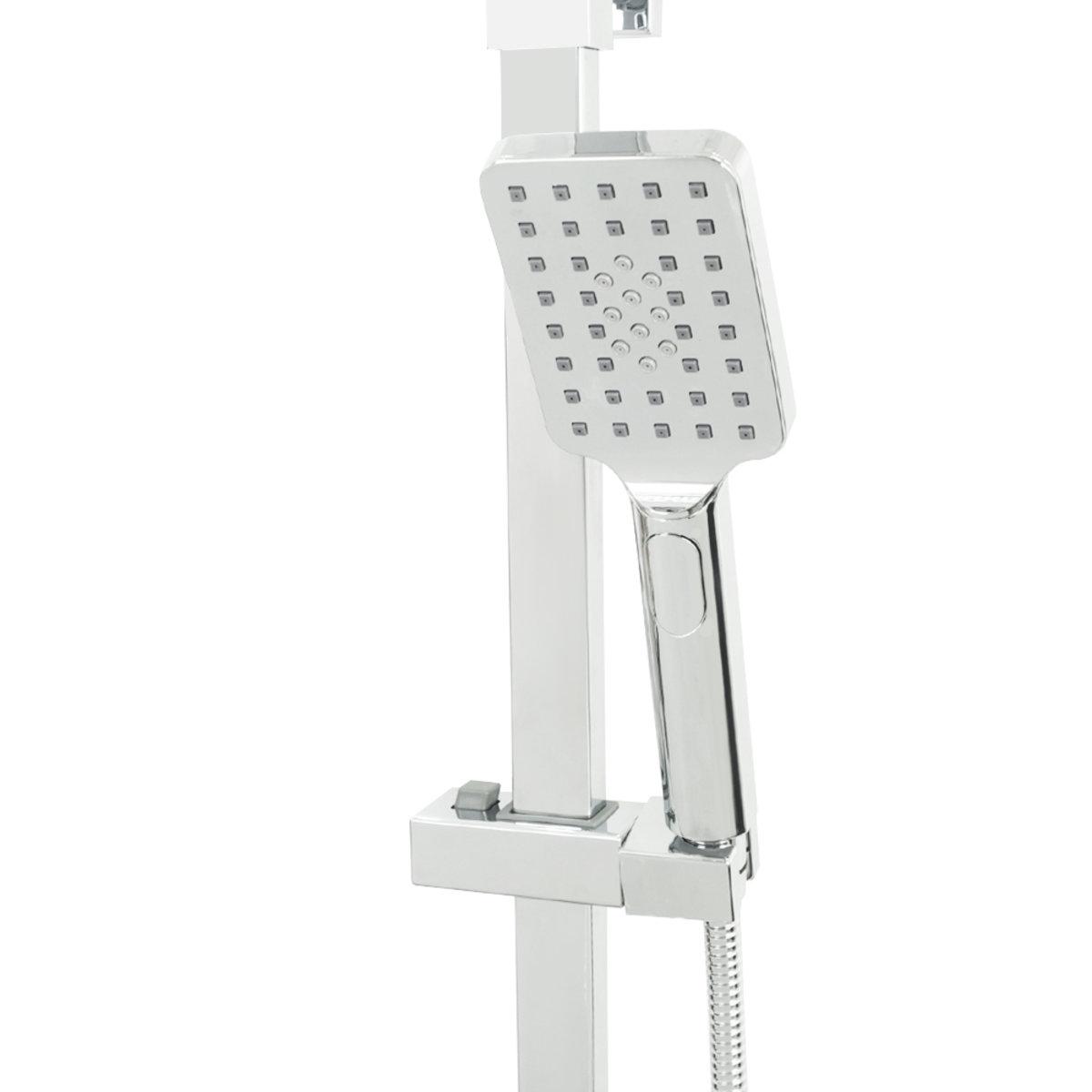 Душевая система тропический душ Venta BS645SC однорычажная в ванну латунь врезная Хром - фото 3