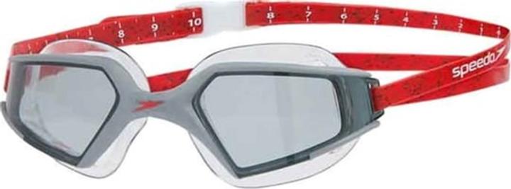 Окуляри для плавання Speedo AQUAPULSE MAX GOG V3 AU Уні One Size Червоний/Прозорий (8-11764C732)