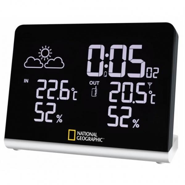 Метеостанция National Geographic Multi Colour Wireless Black