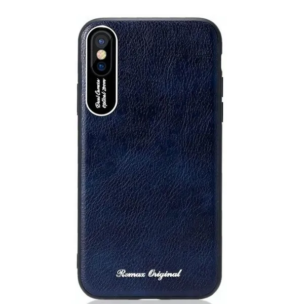 Чехол Remax RM-1666 Yiming iPhone X синий (2000700005921)