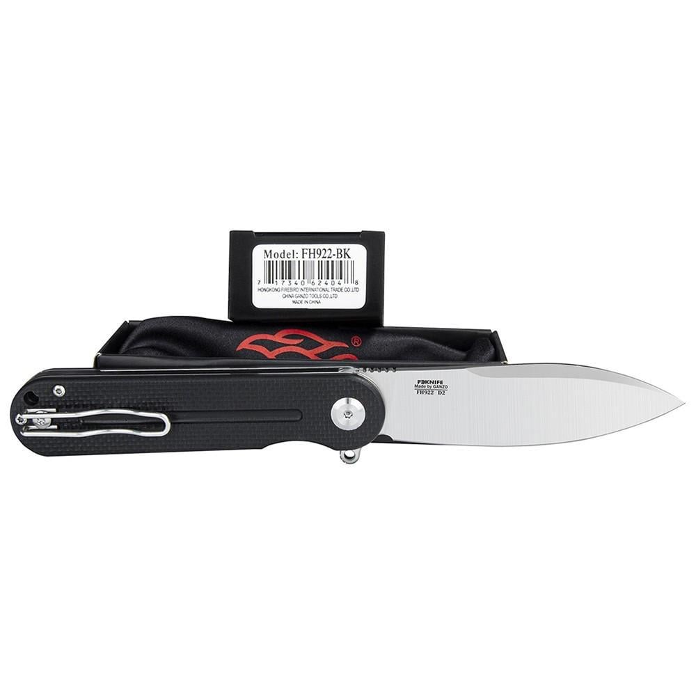 Нож охотничий складной Firebird FH922-BK by Ganzo Черный - фото 6 Нож охотничий складной Firebird FH922-BK by Ganzo Черный - фото 6