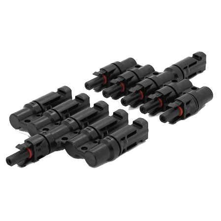 Кабельный разветвитель для солнечных панелей 5 выходов MC4-5T 30A 1000V Black (27917871)