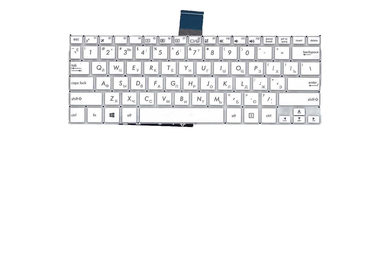 Клавиатура для ноутбука Asus R202 матовая (0KNB0-1130RU00)