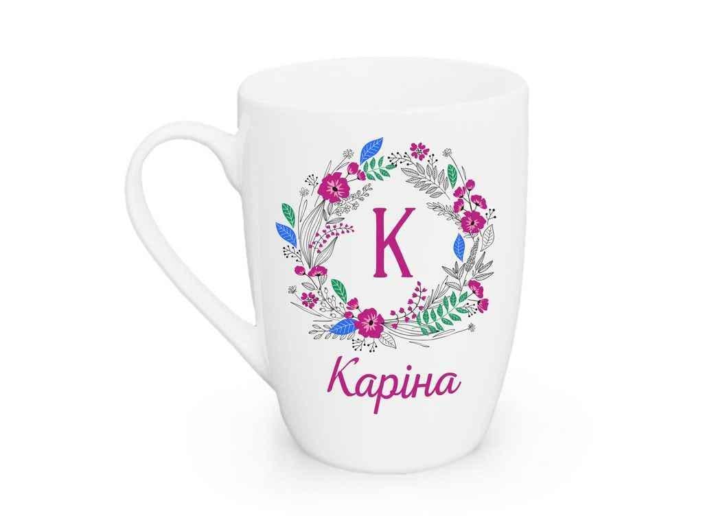 Чашка Kvarta Капучино "Каріна" в подарочной коробке 360 мл (2424)