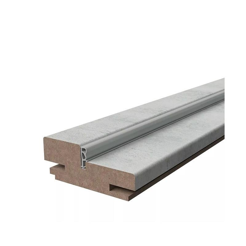 Дверна коробка TD ПВХ з ущільнювачем 2,5 стійок 70х32х2070 мм Сірий бетон (30297339)