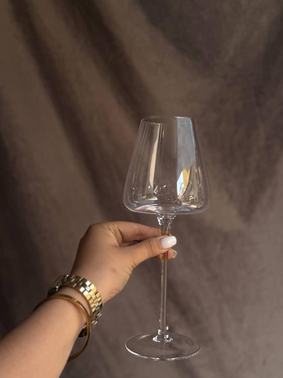 Набор бокалов для вина Versailles Dallas стеклянных 500 мл 2 шт. Прозрачный (VSC-62500) - фото 2