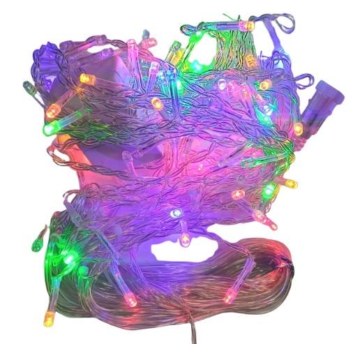 Гірлянда-штора світлодіодна 100 лампочок 3 м Різнокольоровий (С 31312)