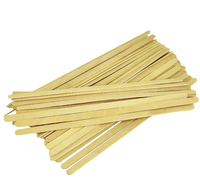 Мішалка дерев'яна 17,8 см 250 шт. (13601)