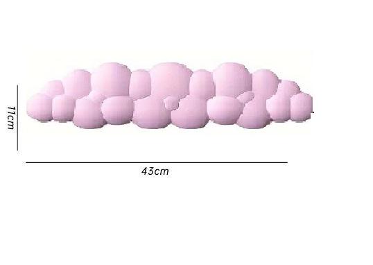 Підставка під зап'ястя для клавіатури Bubbles Рожевий - фото 2 Підставка під зап'ястя для клавіатури Bubbles Рожевий - фото 2