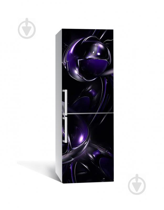 Наклейка на холодильник Zatarga «Загадки сапфира» 650х2000 мм виниловая 3Д наклейка декор на кухню Наклейка на холодильник Zatarga «Загадки сапфира» 650х2000 мм виниловая 3Д наклейка декор на кухню