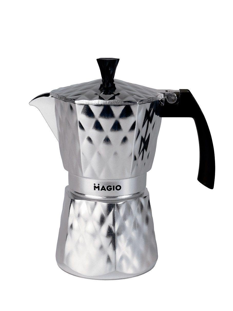 Гейзерная кофеварка Magio MG-1004 300 мл (315366)