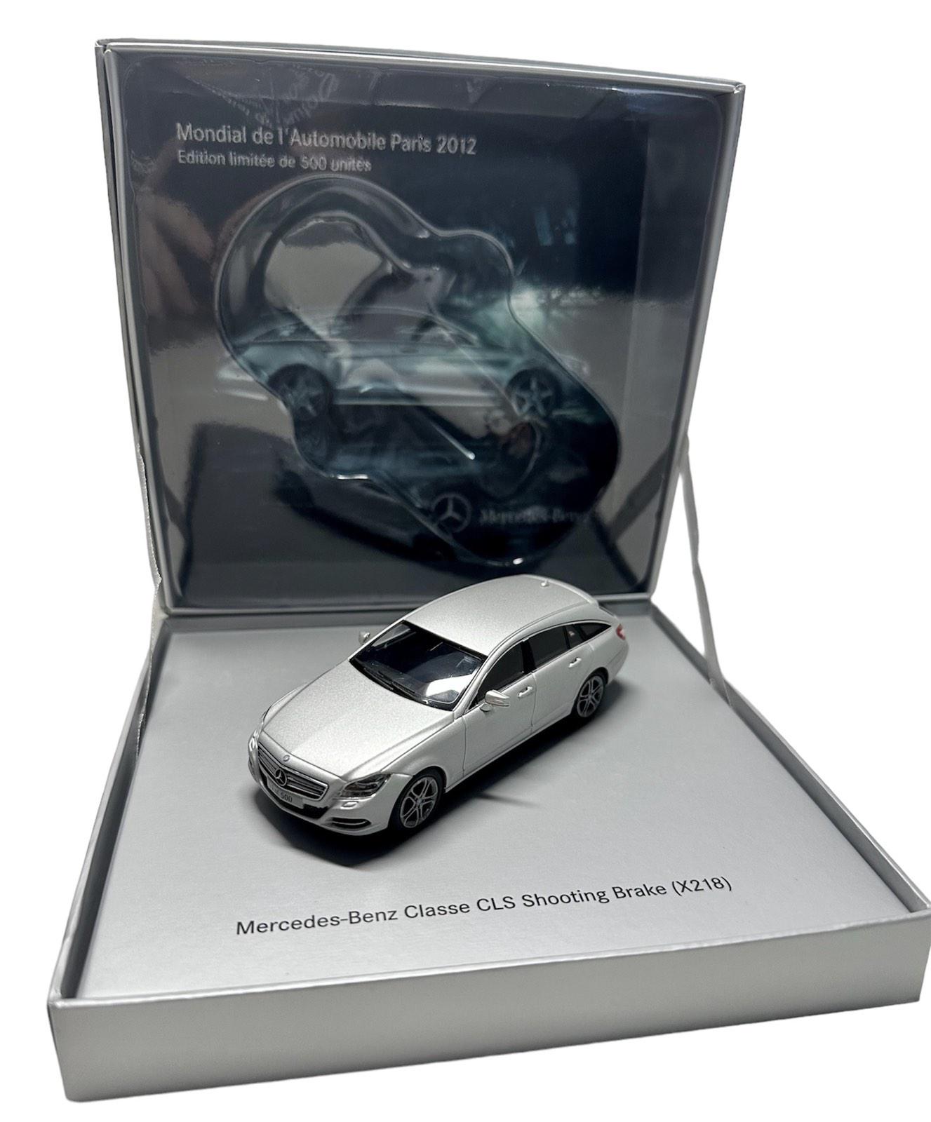 Модель автомобиля 1:43 Mercedes-Benz CLS-class X218 Shooting Brake Limited Edition Iridium Silver (B66960112)