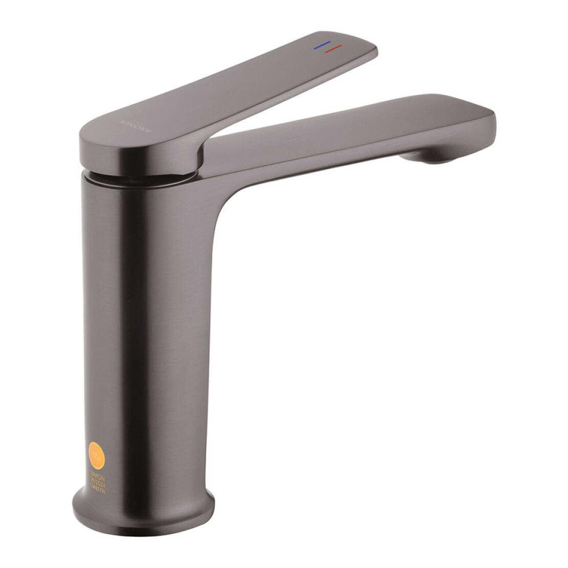 Смеситель для раковины Kroner KRP Makon GRP010 Графит (CV033867) - фото 5 Смеситель для раковины Kroner KRP Makon GRP010 Графит (CV033867) - фото 5