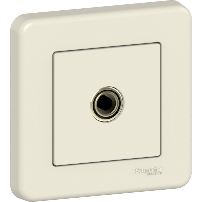 Розетка Schneider Electric Leona ABS TV концевая кремовая (LNA3200123)