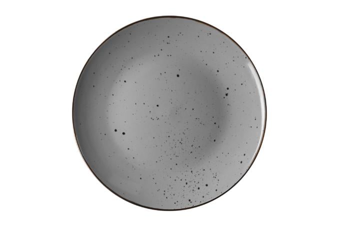 Тарелка обеденная Ardesto Bagheria 26 см Grey (AR2926GREY)
