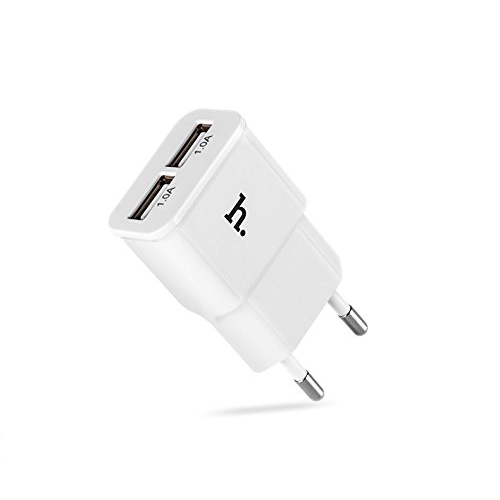Сетевой адаптер Hoco UH202 2xUSB 2.1A White