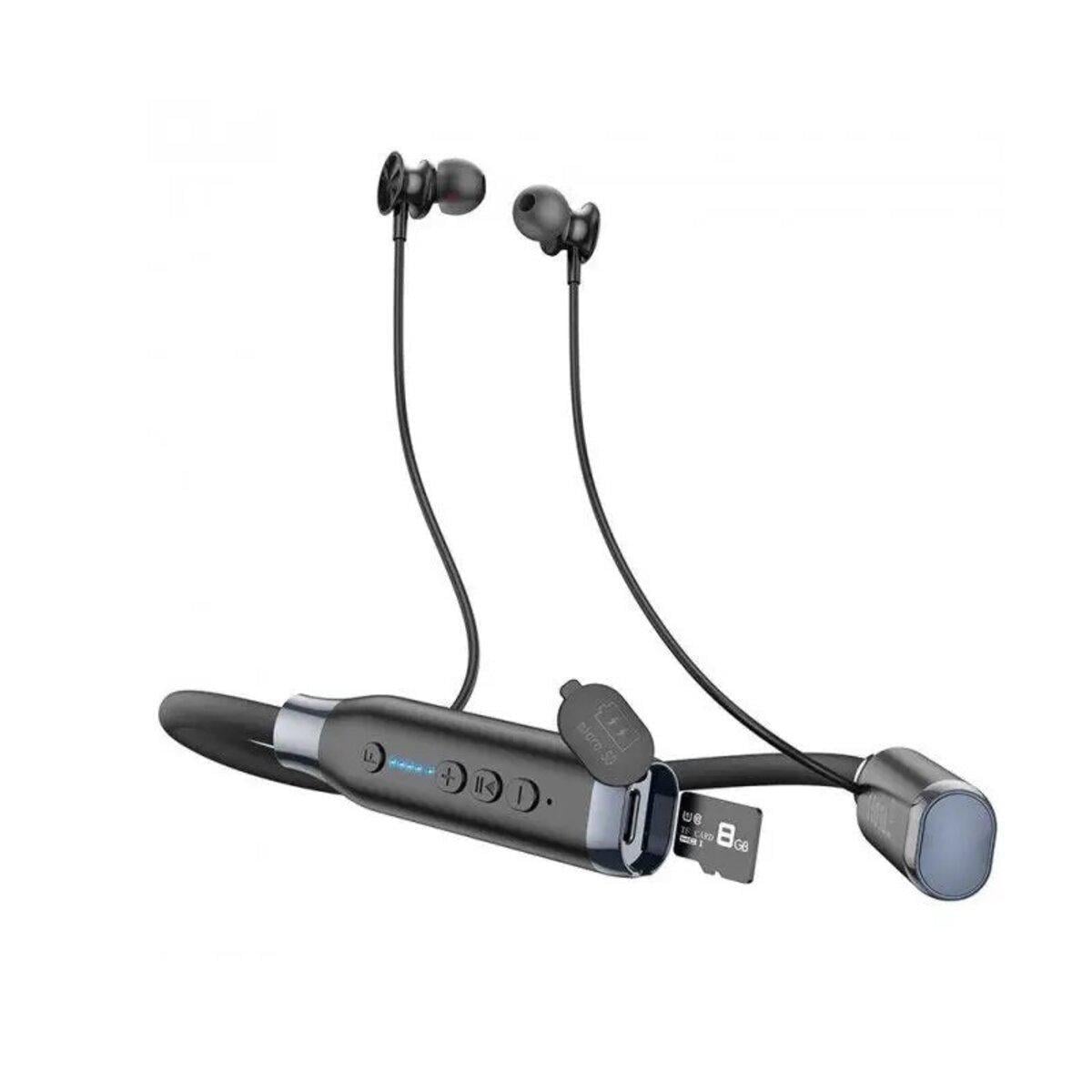 Навушники Hoco ES62 Pretty neck-hang Bluetooth 5,3 800 mAh Black (606030)