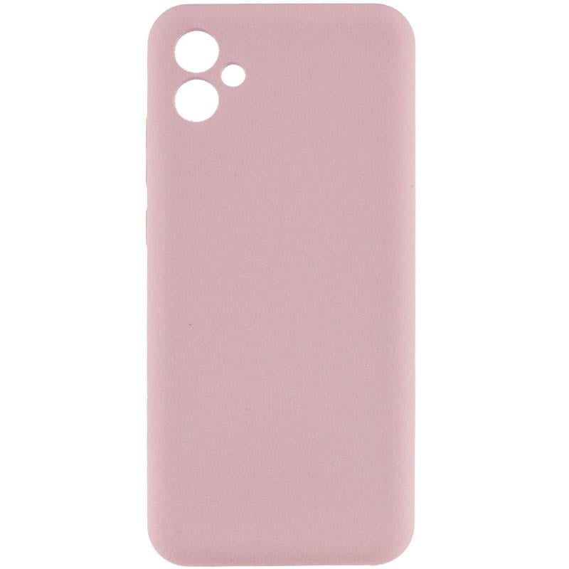 Противоударный чехол Silicone Cover Lakshmi Full Camera (AAA) для Samsung Galaxy A06 розовый