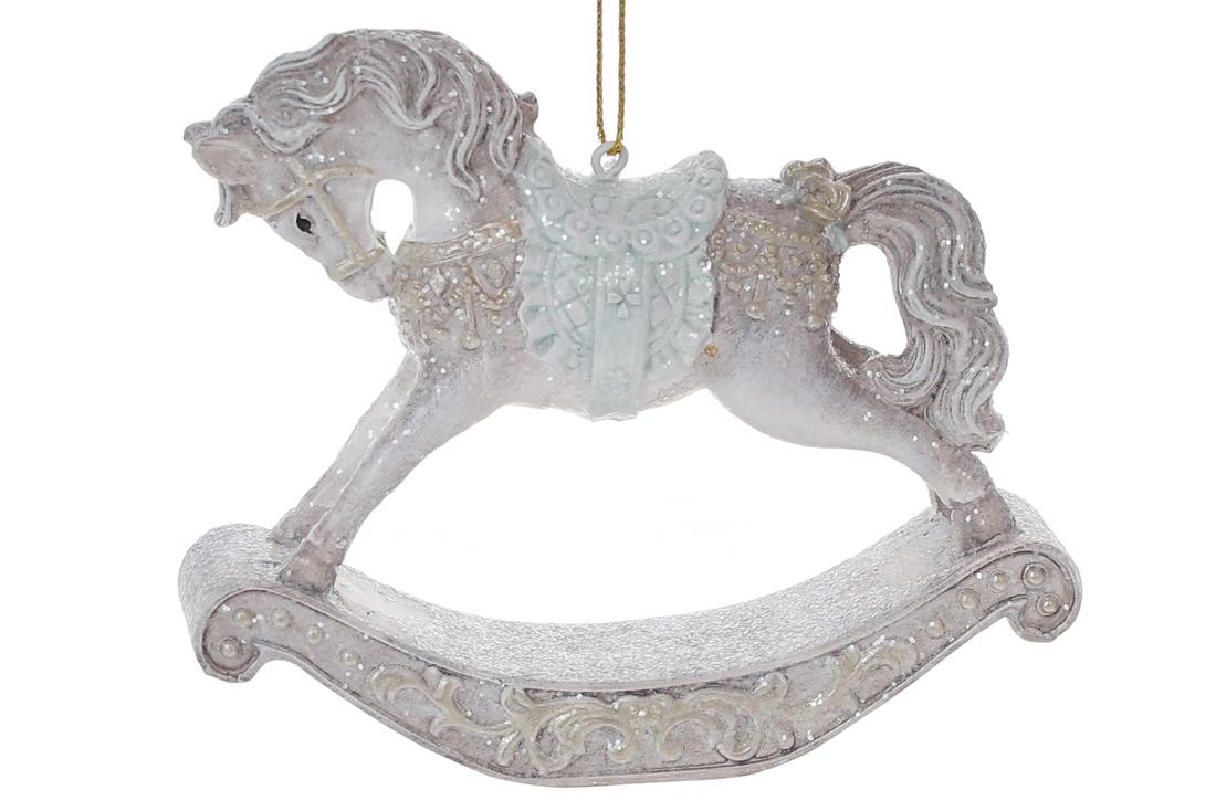 Декоративна фігурка на підвісі BonaDi Конячка 11,5 см (K07-191)