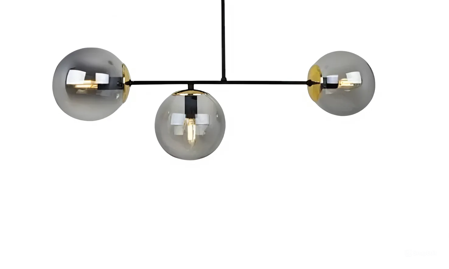 Подвесной светильник Tuluza 3 D20 E27 Gold/Graphite (PL-0002794 M/Black Gold) - фото 1