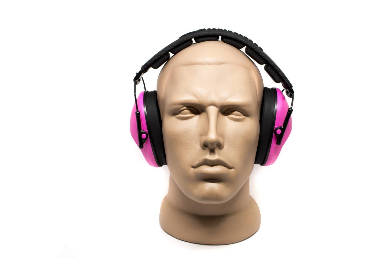 Наушники защитные противошумные Venture Gear VGPM9010PC NRR 24 дБ с берушами Розовый (69962054453976) - фото 8