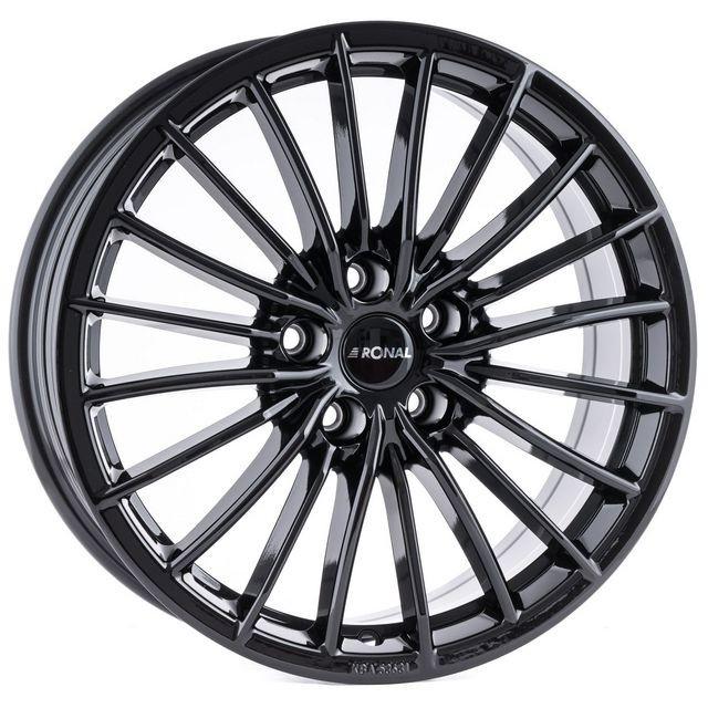 Литые диски Ronal R68 8x18 5x112 ET30 DIA66,6 Jet black