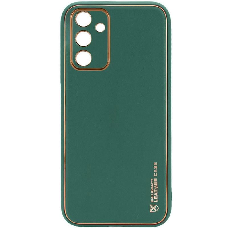 Протиударний Шкіряний Чохол Xshield для Samsung Galaxy A54 5G Зелений / Army green