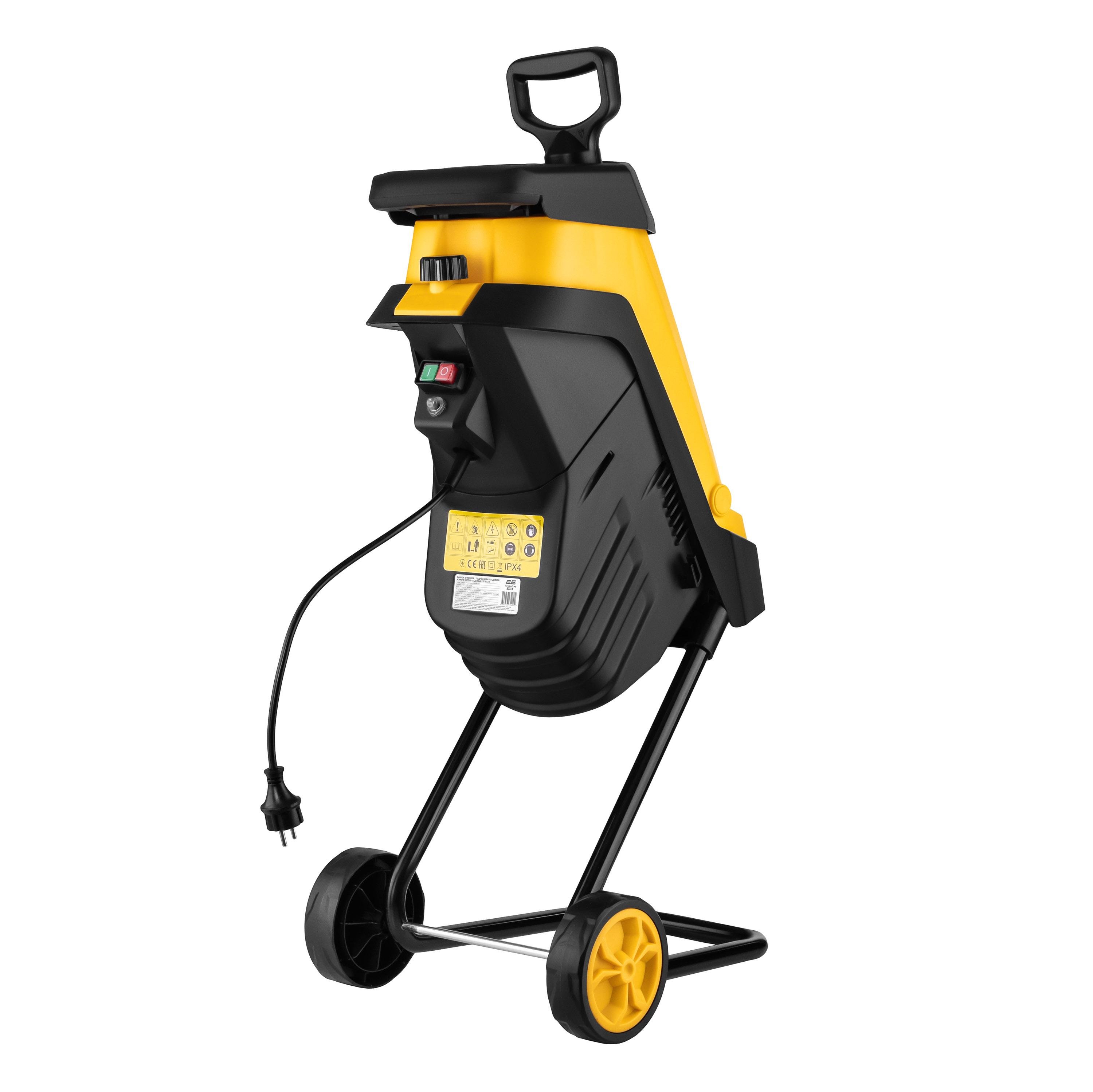 Измельчитель садовый электрический 2E GardenFrag 2400 Вт/4500 об/мин/40 л (2E-ES24) - фото 6