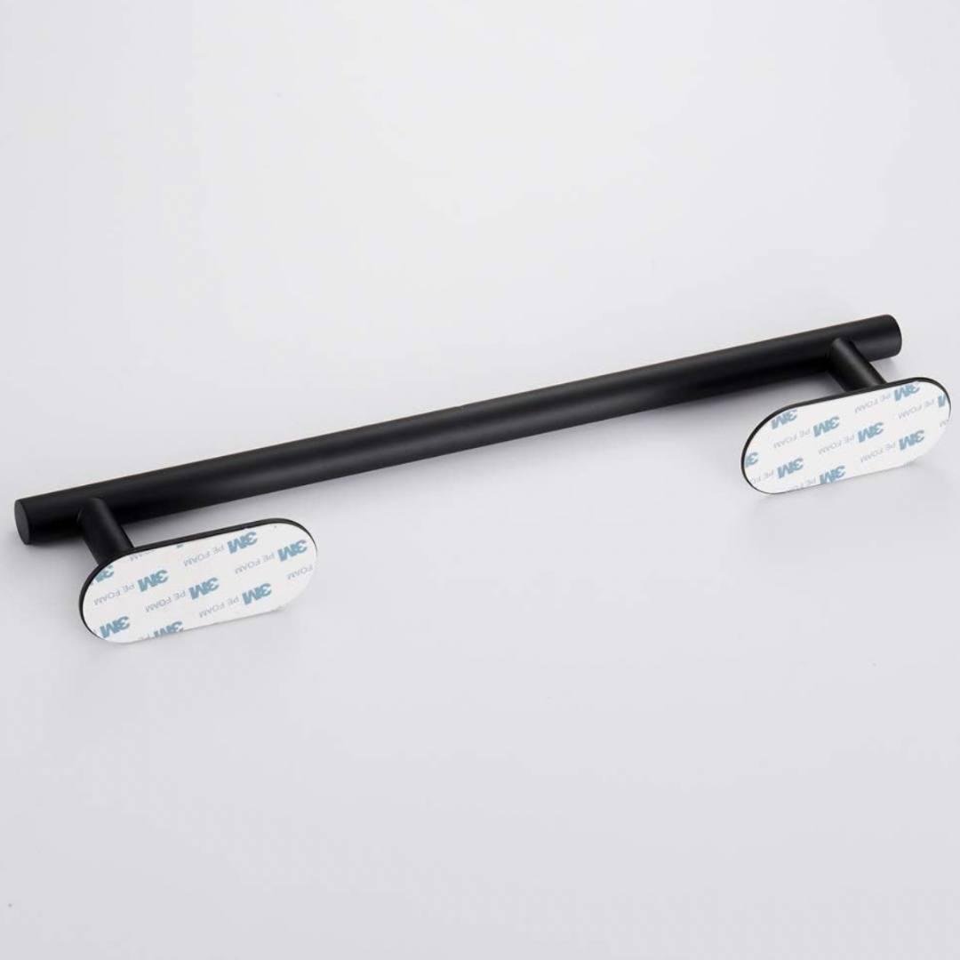 Полотенцедержатель самоклеящийся Bodasan 40 см Черный (DE509) - фото 3