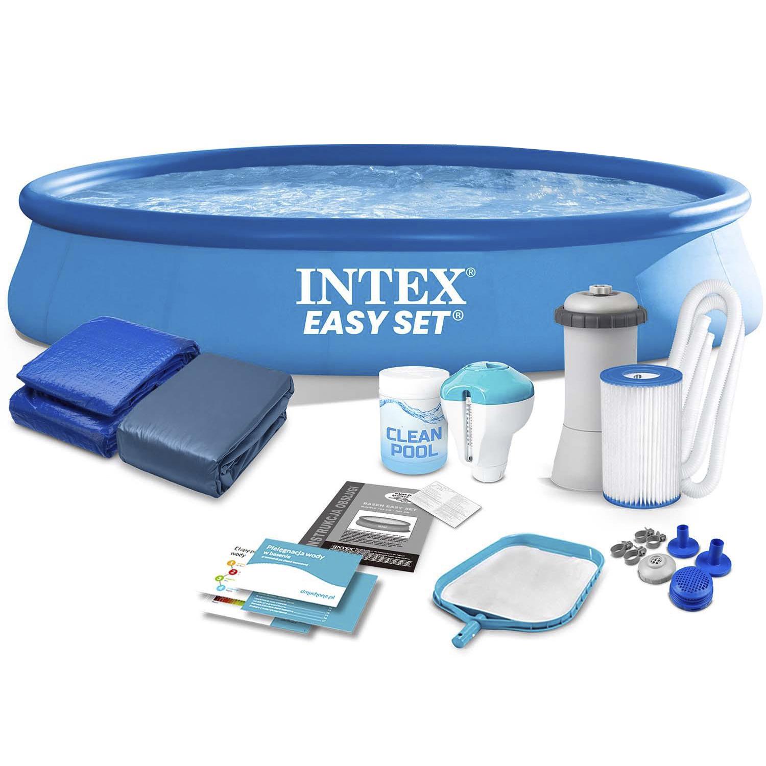 Басейн надувний Intex 15в1 28158 457х84 см (441672)