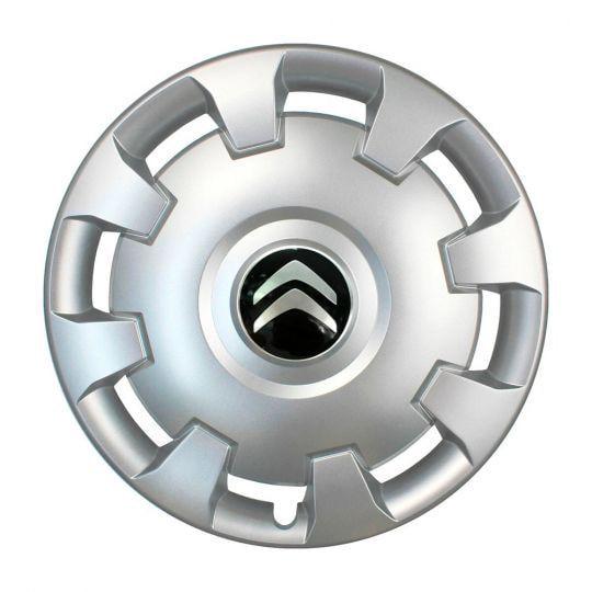 Автомобильные колпаки SKS 303 R15 с логотипом Citroen 4 шт. Серебристый