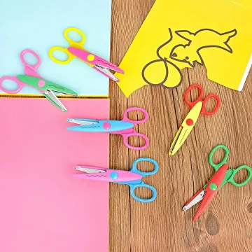 Набір ножиць із фігурними лезами 6 шт. (G00055) - фото 7 Набір ножиць із фігурними лезами 6 шт. (G00055) - фото 7