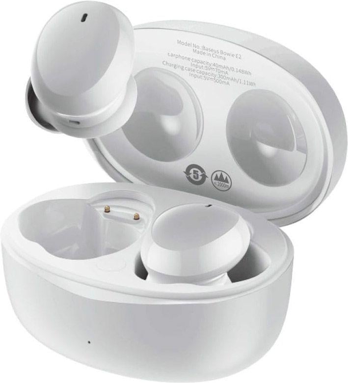 Наушники Baseus Bowie E2 True Wireless Earphones White (NGTW090002) - фото 1