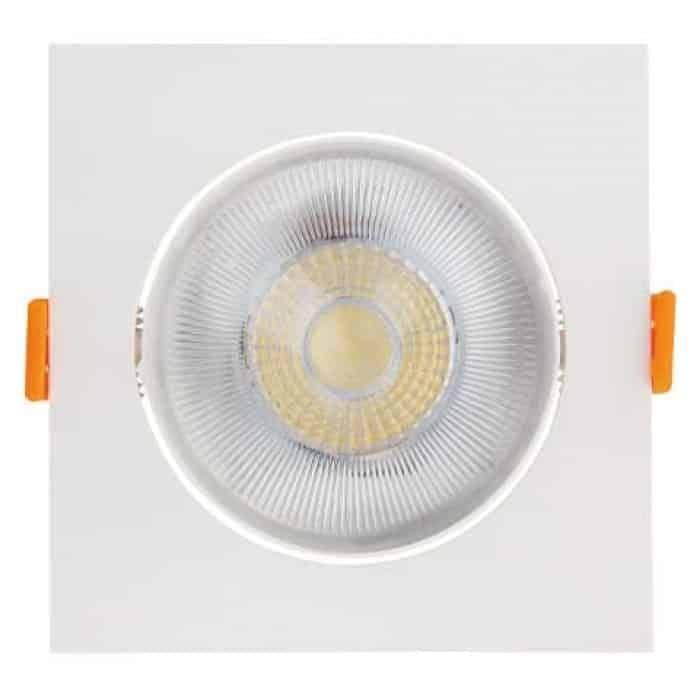 LED-светильник встроенный квадратный 9W 6400K 806 Lm 100-240V 105 мм Белый (MAYA-9/27552419)