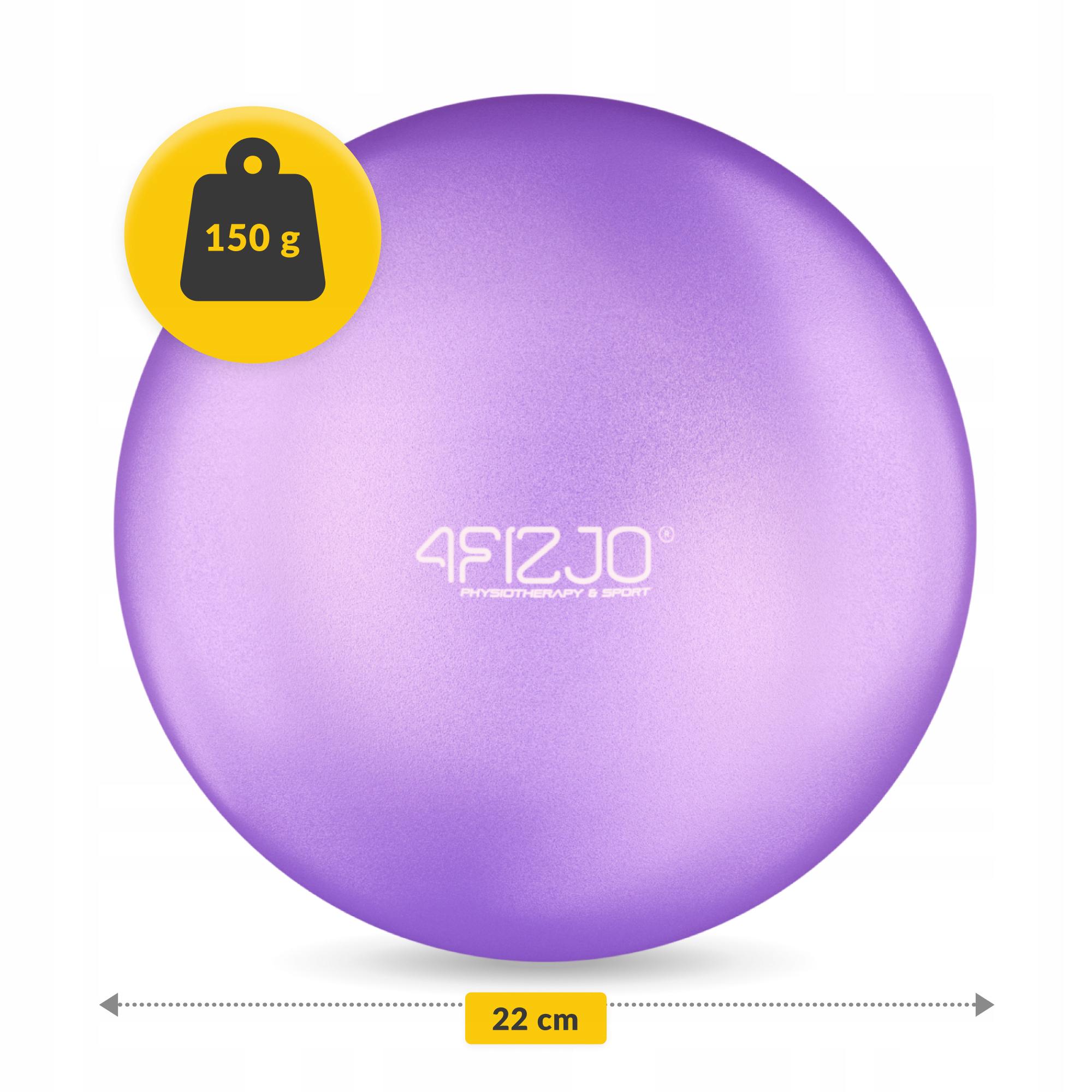 М'яч для фітнесу 4fizjo 22 см Violet (P-5905973404860) - фото 4 М'яч для фітнесу 4fizjo 22 см Violet (P-5905973404860) - фото 4