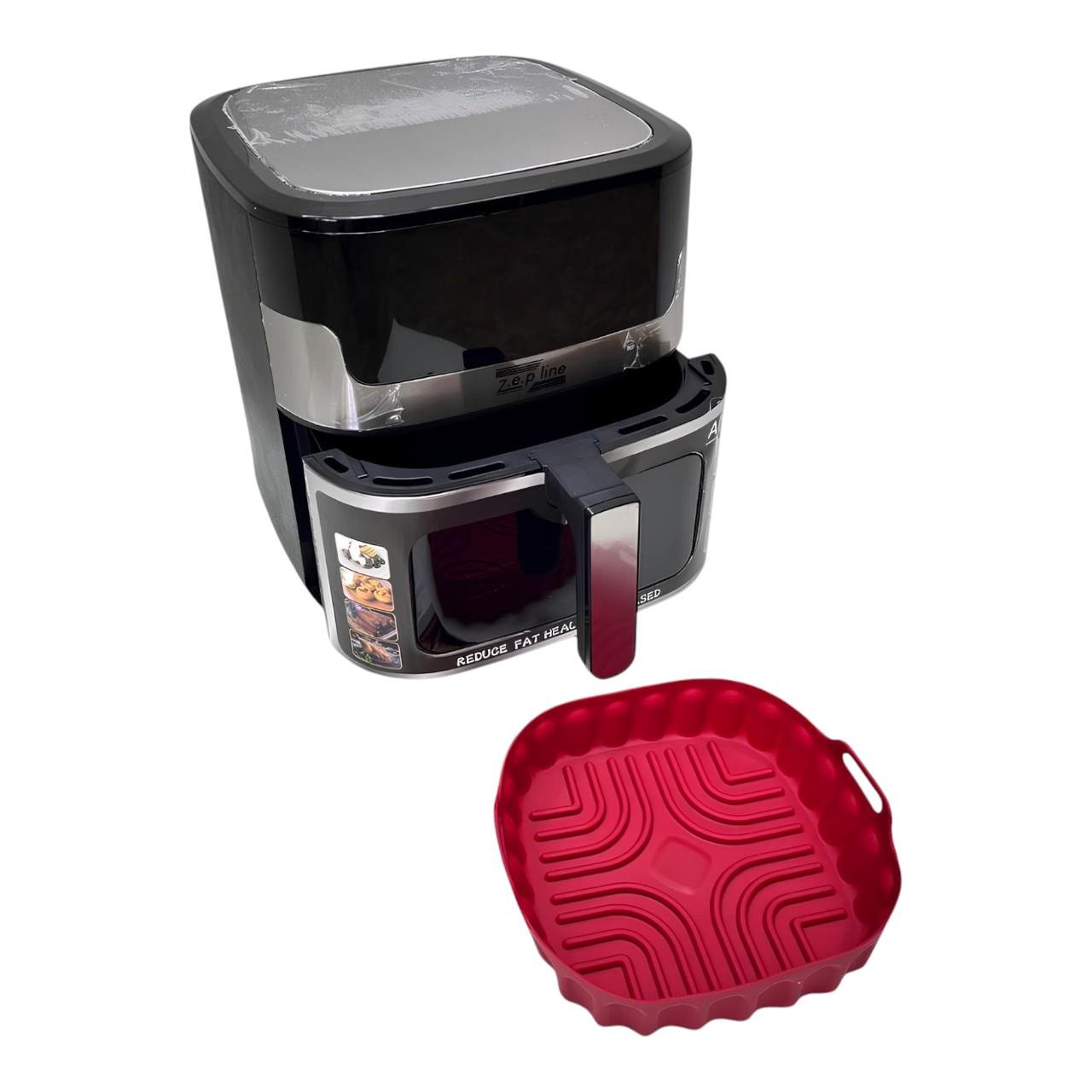 Аерогриль-фритюрниця для дому Zepline ZP-109A з терморегулятором та 8 автоматичними програмами 3500 Вт 10,5 л (є291) - фото 5