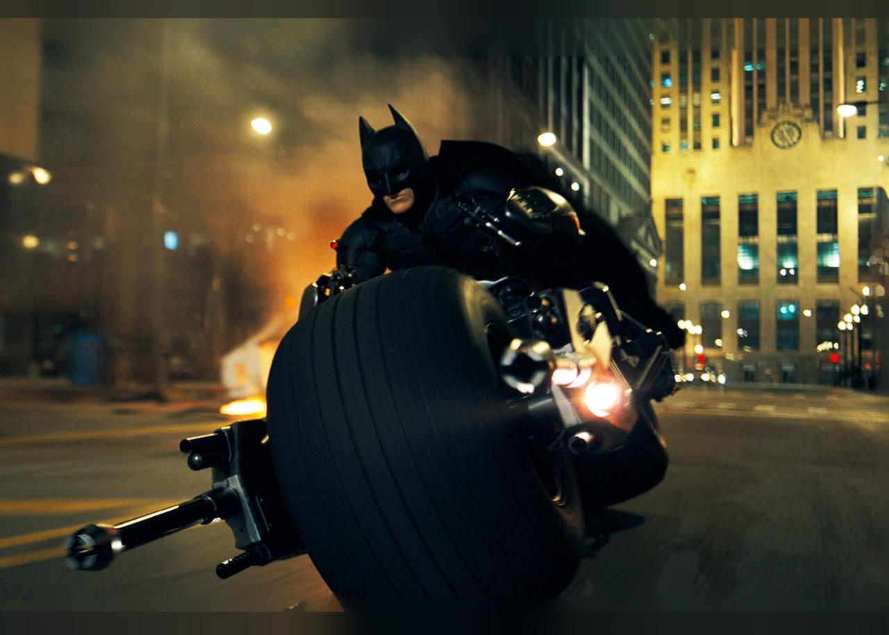 Картина постер Gee! Batman Бэтмен бэтмотоцикл 60х40 см BM.09.047